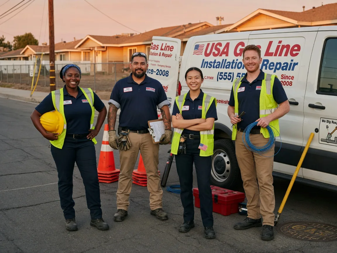 Gas Line Installation company in Waco, NC